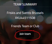 (Click on Join Team)